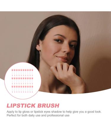 30pcs Silicone Lip Brush Set - Lip Mask Lipstick & Lip Balm Applicators - Perfect for Makeup & Eyeshadow - Pink - Buy Online on GoSupps.com