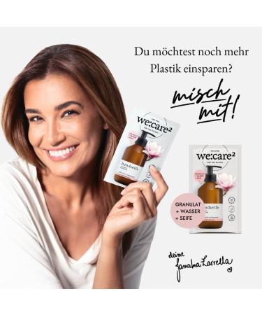  we:care2 we:care Liquid Hand Soap 250ml with Magnolia/Sandalwood Sustainable and vegan liquid soap free of silicone parabens and microplastics - Buy Online on GoSupps.com