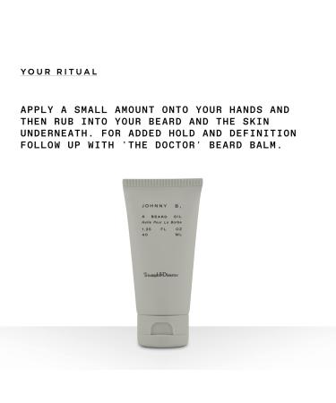 TRIUMPH & DISASTER Johnny B Beard Oil - Nourish Skin & Promote Beard Growth | 40 ml | Soothes & Hydrates - Buy Online on GoSupps.com