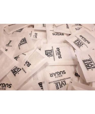 Pure Granulated Cane White Sugar Sachets - Individually Wrapped (600 Pack) - Buy Online on GoSupps.com