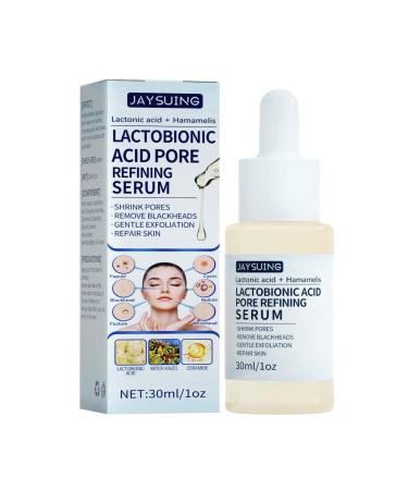 5 PCs lactobionic acid pore tannerization - gentle lactobion acid oil for the face - 30ml instant lactobionic acid face shrink pores oil pore instant perfect skin fulenyi 5pcs
