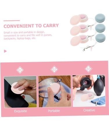 6pcs Macaron Cleaning Wipes - Smart Glasses & Screen Cleaner - Ideal for Phones Eyeglasses and Lenses - Premium Glass Cleaning Cloths - Buy Online on GoSupps.com