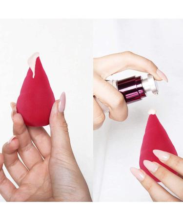 Sponge Cushion Puffs Makeup Sponge Blender Foundation Beauty Tool Powder Puff with Screw Shape Face Makeup Loose Powder Cushion Makeup Sponge for Contouring Under Eyes and Corners - Buy Online on GoSupps.com