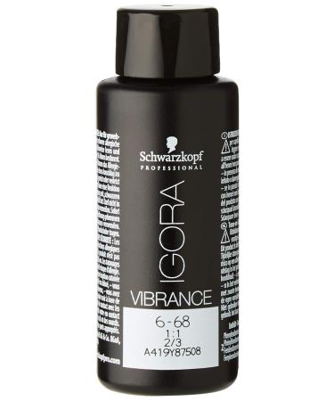 Schwarzkopf Igora Vibrance 6-68 Dark Blonde Chocolate Red - 60ml | International Shipping Available - Buy Online on GoSupps.com
