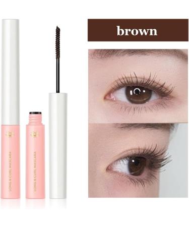 Ultra-fine Mascara 5ML Waterproof Non-Smudge Thick Curling Fine Brush Mascara 2.5mm Without Clumps or Spots Slim Brush Head Sweatproof Beauty Uwariloy - Buy Online on GoSupps.com