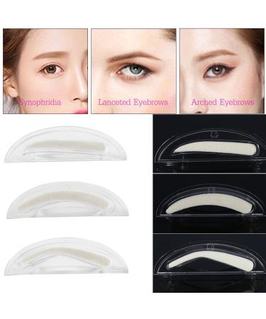 Shop Waterproof Eyebrow Template Set - Perfect Brow Shaping Tools & Stamps (#03) | International Shipping - Buy Online on GoSupps.com