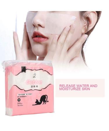 200 Double-Sided Makeup Cotton Pads | Skin-Friendly Compression for Effortless Cleansing | International Shipping Available - Buy Online on GoSupps.com