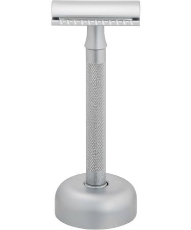 Mercury Razor Set 2281 Model | Three-Part Wet Shaving Razor with Stand | Zinc Die Casting & Brass Handle | Made in Germany - Buy Online on GoSupps.com