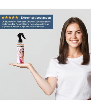 Dellwing Premium Odor Neutralizer Spray - 3x250ml - Microbiological Odor Remover for Home Car Pets and More - Buy Online on GoSupps.com