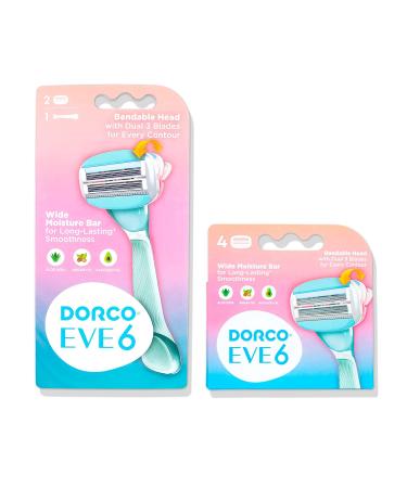 Dorco Shai 6 Six Blade Razor Shaving System Value Pack - 11 Piece Set - Buy Online on GoSupps.com