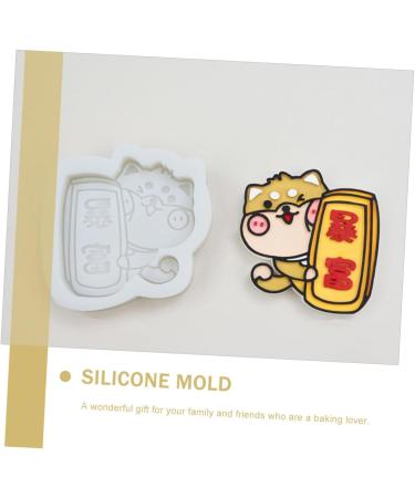 NUOBESTY 4 Pcs Shiba Inu Drawing Stencil Silicone Molds De Para Gelatinas Handmade Craft Mold Crystal Plaster - Buy Online on GoSupps.com