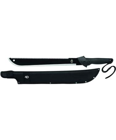 Gerber Gear 30-001790 Gator Machete 25 Inch  with Sheath  Black - Buy Online on GoSupps.com