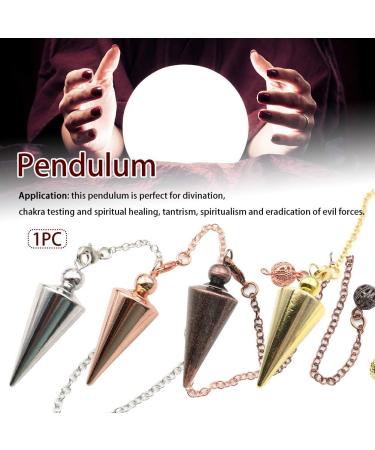 Faderr W nschelruten Pendulum - Spiritual Reiki Copper Cone for Fortune Telling & Healing | International Shipping - Buy Online on GoSupps.com