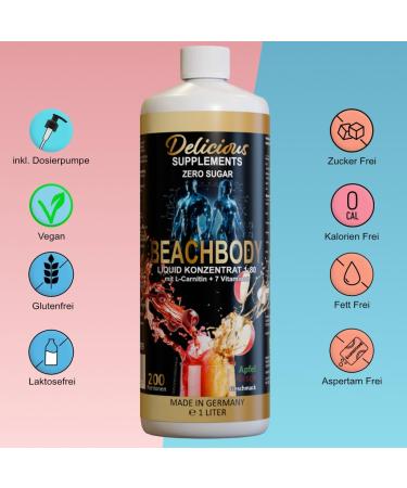 Buy Delicious Beachbody Liquid Apfel Kirsch - Refreshing Flavor for International Shipping - Buy Online on GoSupps.com