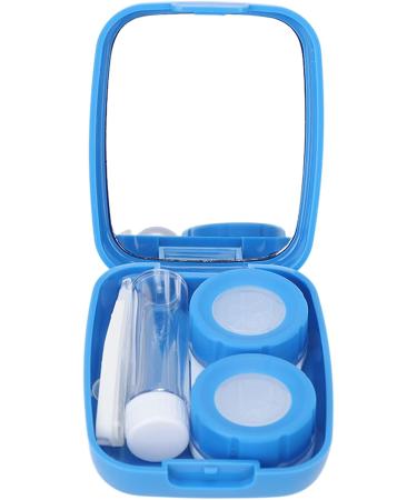 Portable Contact Lens Box Kit Waterproof Travel Contact Lens Case Plastic Material Lightweight with Tweezers for Outdoor for Woman - Buy Online on GoSupps.com
