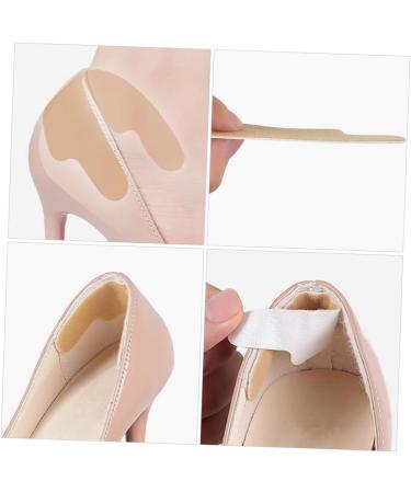 4 Pairs Heel Protectors & Cushion Inserts - Comfort for Women's High Heels | Flocking Heel Stickers & Liners for Ultimate Foot Support - Buy Online on GoSupps.com