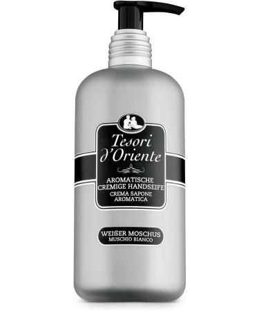  Tesori d'Oriente TESORI D'ORIENTE White Musk Cream Soap 6 x 300 ml Aromatic Liquid Hand Soap Wellness Rituals for Body and Senses - Buy Online on GoSupps.com