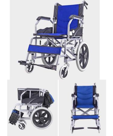 Portable Wheelchair Self-Propelled Mobile Transport Wheelchair- Portable Wheelchair Self-Propelled Mobile Transport Wheelchair Small Ultra Light Portable Travel Scooter Folding Lightweight - Buy Online on GoSupps.com