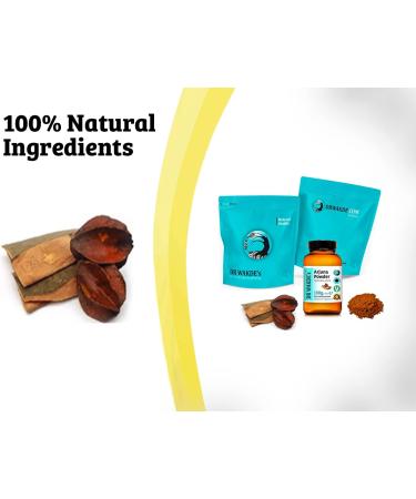 Arjuna Bark Powder (Terminalia arjuna) - 100g | Natural Heart Health Support - Buy Online on GoSupps.com