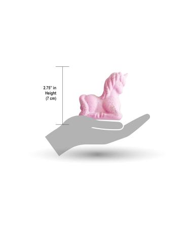 3-Pack Unicorn Bath Bombs - 225g | Handmade Molded Bath Fizzies - Buy Online on GoSupps.com