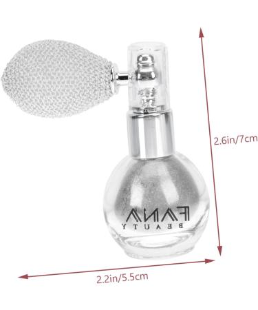 COHEALI 1pc Spray Glitter Body Shimmer Powder Body Highlighter Vintage Makeup Accessory Accessories The Face White 7x5.5cm - Buy Online on GoSupps.com