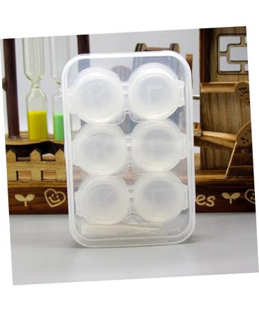 HAPINARY 3pcs Colored Invisible Lens Case Holder - Durable & Stylish for Travel | Shop Internationally - Buy Online on GoSupps.com