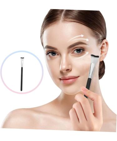 Healeved portable nose brush makeup brushes brush for nose contour contour brush 18.50X1.00X1.00CM Black - Buy Online on GoSupps.com