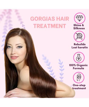 Gorgias Organic Progressive Straightening Keratin Treatment - Brazilian Hair Treatment 85ML - Buy Online on GoSupps.com