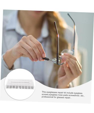 Baluue Small Screwdriver Set for Glasses & Watches - Professional Repair Tool Kit - 11x6.7cm Glasses Fastening & Repair Kit - Buy Online on GoSupps.com