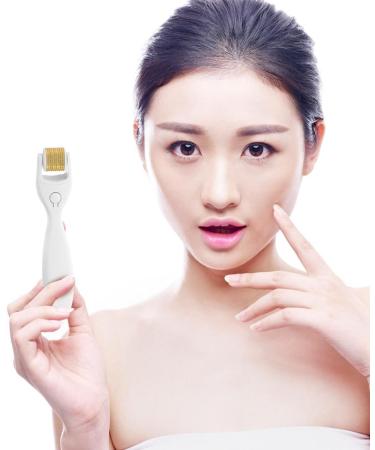 Healeved Derma Roller Scalp Hair Roller Micro-needle Roller Massager with 3 Size Needle Head 0.25mm 0.5mm 1.0mm for Hair Beard Facial Skin Face Cosmetic Beauty Instrument - Buy Online on GoSupps.com