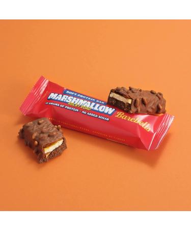 Barebells Barbells Protein Bars 55g x 12 Bars (Marshmallow) - Buy Online on GoSupps.com