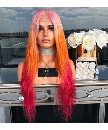 BGHJUE Chemical Fiber Dyed Wig Headband With Long Curly Hair Wigs