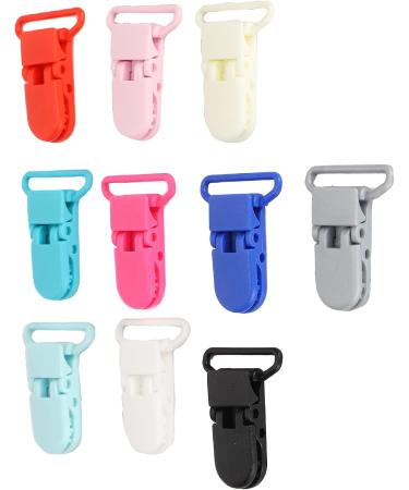 Teuopioe 10-Pack Men's Braces Clips | Durable Nylon-Fix Fastening Clips & Bed Sheet Holders | Versatile Duck Beak Sling Clips with Buckle - Buy Online on GoSupps.com