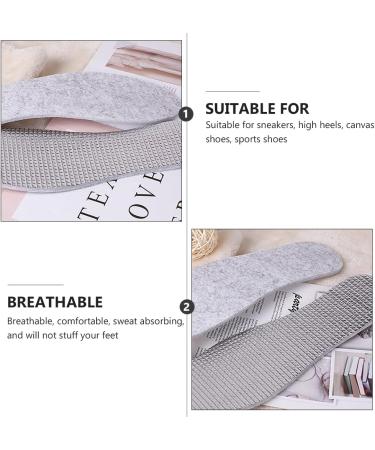 Warm Lambs Wool Insoles 3 Pairs Unisex Memory Foam Foot Comfort | Double-Sided Aluminum Foil & Non-Woven Fabric - Buy Online on GoSupps.com