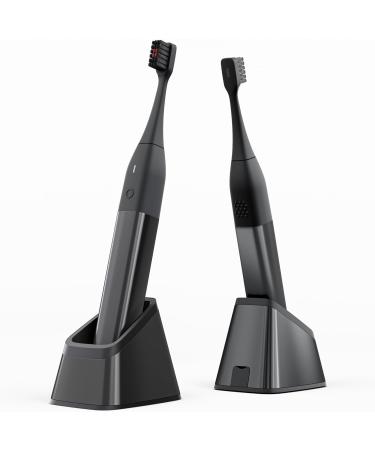 Buy Allegro Luxury Premium Polished Metal Sonic Electric Toothbrush M1 - Gunmetal Grey | International Shipping Available - Buy Online on GoSupps.com