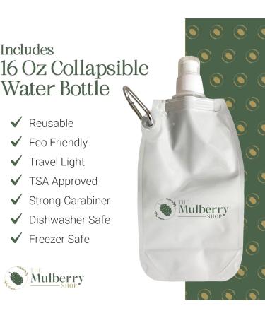 Powder Drink Mix Packets Grape Flavor 2 Pack Bundle Includes Propel With Vitamin Electrolyte And Zero Sugar With 16.9 OZ Collapsible Water Bottle For Sports Hydration By The Mulberry Shop - Buy Online on GoSupps.com