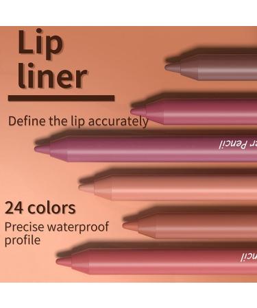 MAEPEOR Matte Lip Crayon Set - 6PCS Waterproof Long Wear Lip Liner Pencils | Smooth Velvety Finish | International Shipping - Buy Online on GoSupps.com