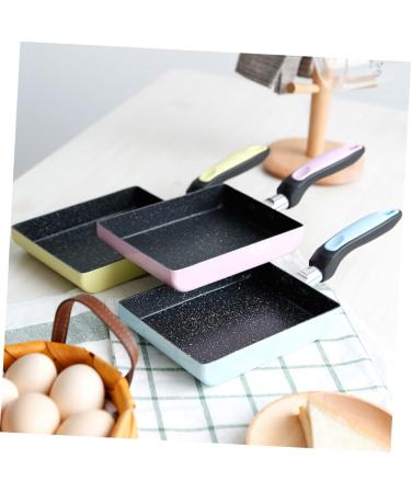 Milisten 3 Pcs Frying Pan Baking Pans Griddle Pan Flat Skillet Egg Skillet Pancake Skillet Spanish Tortilla Pan Non Stick Omelette Pan Nonstick Egg Pan Nonstick Skillet Square Smokeless Pot 34X13CMx3pcs Random Colorx3pcs - Buy Online on GoSupps.com