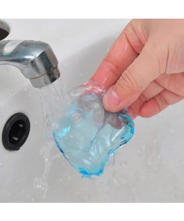 Angoily 12-Pack Razor Holder Body Shaver for Men | Transparent Shaving Hooks & Wall Assembly Clothes Bars - Buy Online on GoSupps.com