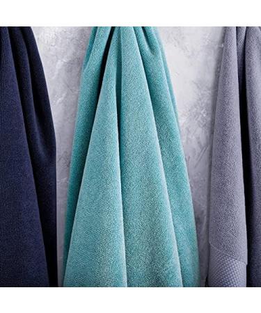 Lacoste Heritage Supima Cotton Bath Towel - Celestial 30x54 - Buy Online on GoSupps.com