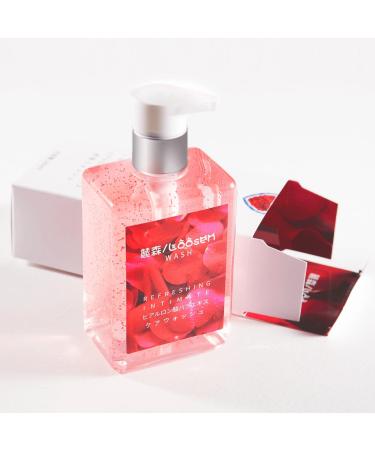 V wash for women Odor Block wash for private parts Ph balance feminine wash Containing pure natural fresh rose particles Intimate wash women feminine wash for women (8.8 Oz)