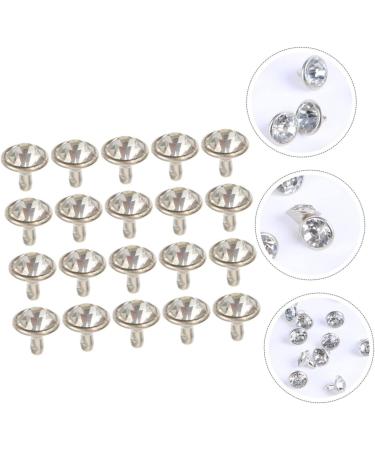 COHEALI 800 Sets Diamond Stud Rivets Crystal Decor Scrapbook Accessories Luggage Leather Parts Rivet - Buy Online on GoSupps.com
