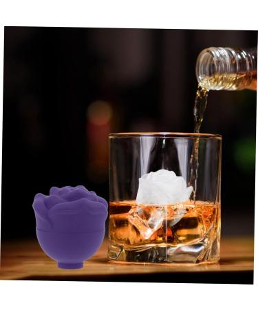 FOMIYES Candy Rose Face Ice Tray - Silicone Sphere Ice Cube Molds for Cheesecake Decorating & Skin Care - Food Grade Ice Roller Mold - Buy Online on GoSupps.com