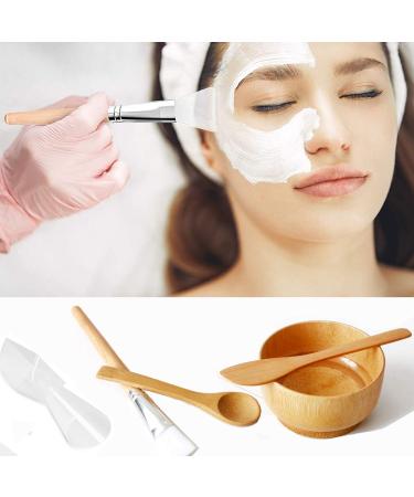 Tiferr Face Mask Bowl and Brush Set - 5 in 1 Facial Mask Maker Tool Kits for DIY Clay Mask - Buy Online on GoSupps.com
