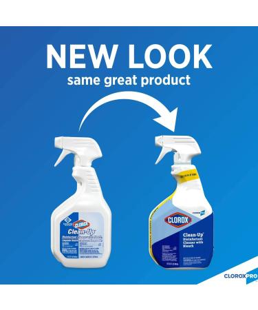 Clorox Clean-Up CloroxPro Disinfectant Cleaner with Bleach Spray 32oz (35417) - Buy Online on GoSupps.com