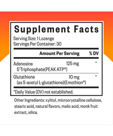 Energy Nutrients & Optimal Electrolyte: NADH CoQ10 for Natural Energy & Focus + Electrolyte Powder Berry (30 Lozenges/30 Servings) - Buy Online on GoSupps.com