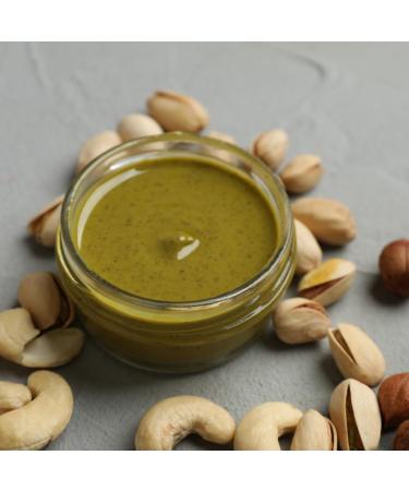 PASTRY COLOURS Pistachio Cream Pistachio Paste to Fill your Creations and Cakes Pistachio Butter Creamy and Ideal for Snacks Topping or Dipping 300 Grams - Buy Online on GoSupps.com