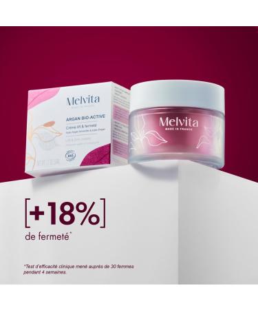 Melvita - Argan Bio Active Anti-Aging Set - Certified Organic Anti-Wrinkle Treatments - 1 Expert Wrinkle & Radiance Serum 1 Lift & Firmness Cream Rose Quartz Gua Sha - Buy Online on GoSupps.com