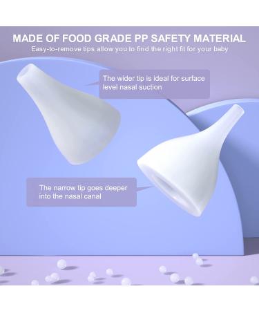 Joyhicare Baby Nasal Aspirator - Electric Nose Sucker with 3 Suction Levels | USB Rechargeable Baby Nasal Aspirator for Newborns & Toddlers - Purple - Buy Online on GoSupps.com