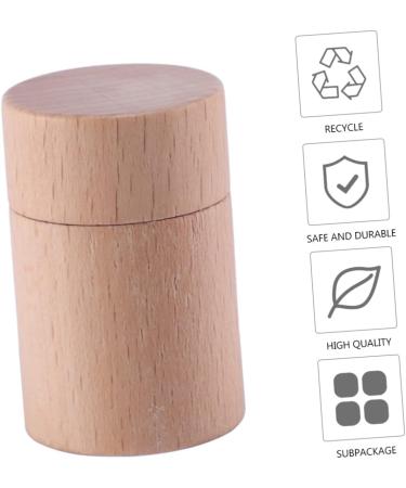 Beaupretty 1pc Lipstick Tube Refillable Lip Balm Tube Wooden Lip Balm Tube Portable Lipstick Holder Lipgloss Lip Balm Tube for Refilling Light The Light Natural Friendly Plastic - Buy Online on GoSupps.com